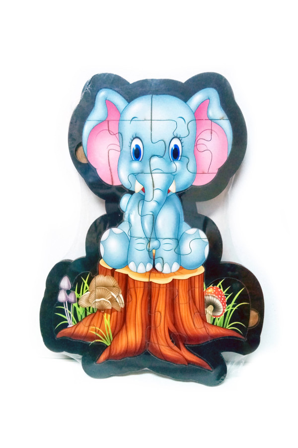 fil şekilli ahşap puzle yapboz yeni ürün, yb-015-fi̇l, yap boz puzzle çeşitleri, Quilling Seti