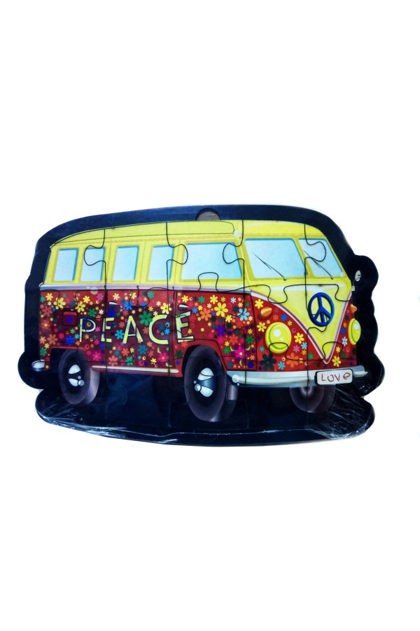 minibüs şekilli ahşap puzle yapboz yeni ürün, yb-019-mnb, yap boz puzzle çeşitleri, Quilling Seti