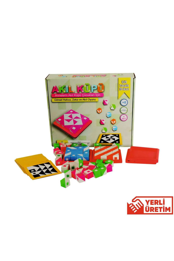 akıl küpü zeka ve görsel dikkat oyunu - qbitz oyunu, 8509990015572, akıl ve zeka oyunları, Quilling Seti