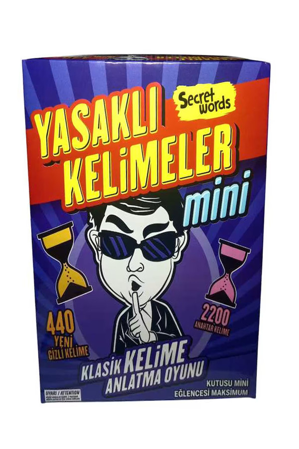 mini yasaklı kelimeler oyunu - secret words, 8509990015596, akıl ve zeka oyunları, Quilling Seti
