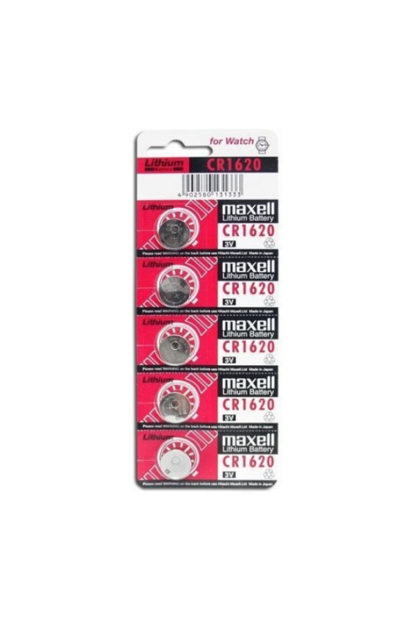 maxell cr-1620 - 5 li kart pil, cr-1620, pil ve batarya, Quilling Seti