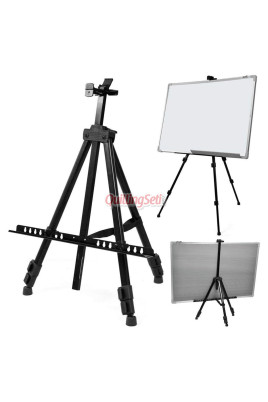 Ayaklı Tripod Metal Şövale - Çantalı, Ayarlanabilir Resim Şövalesi