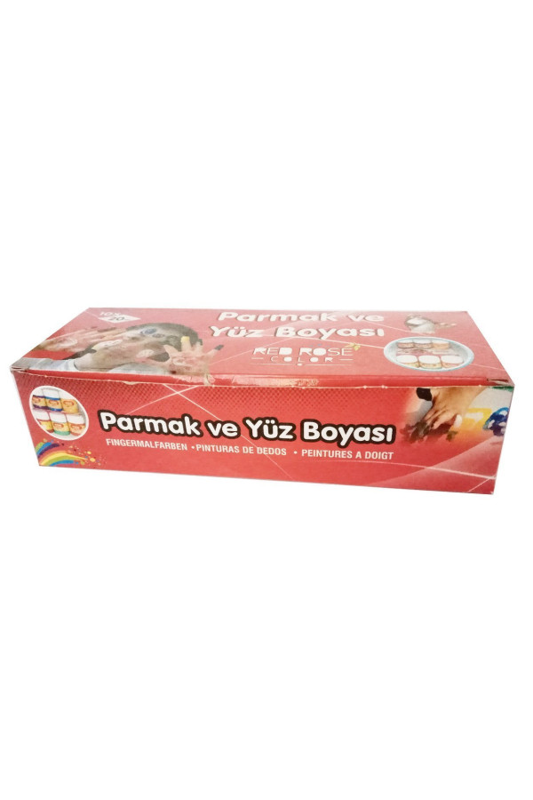 parmak ve yüz boyası 10 renk, rrb-0001, hobi boyaları