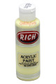 rich master akrilik boya 120 cc 105 kahve krem renk akrilik hobi boyası, 8682374021946, rich master akrilik boya 120 ml, Rich