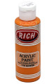 rich master akrilik boya 120 cc 118 somon renk akrilik hobi boyası, 8691301180007, rich master akrilik boya 120 ml, Rich