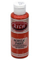 rich master akrilik boya 120 cc 120 portakal renk akrilik hobi boyası, 8691301200002, rich master akrilik boya 120 ml, Rich