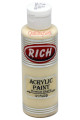rich master akrilik boya 120 cc 121 fildişi renk akrilik hobi boyası, 8682374022042, rich master akrilik boya 120 ml, Rich