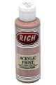 rich master akrilik boya 120 cc 133 pudra renk akrilik hobi boyası, 8682374022134, rich master akrilik boya 120 ml, Rich