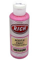 rich master akrilik boya 120 cc 138 pembe renk akrilik hobi boyası, 86823740221721, rich master akrilik boya 120 ml, Rich