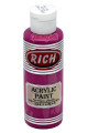 rich master akrilik boya 120 cc 144 fuşya renk akrilik hobi boyası, 8682374016218, rich master akrilik boya 120 ml, Rich
