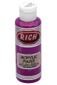 rich master akrilik boya 120 cc 145 erguvan renk akrilik hobi boyası, 8692601450005, rich master akrilik boya 120 ml, Rich