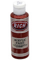 rich master akrilik boya 120 cc 146 kiremit renk akrilik hobi boyası, 120-146, rich master akrilik boya 120 ml, Rich