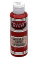 rich master akrilik boya 120 cc 150 bayrak kırmızı renk akrilik hobi boyası, 8682374006677, rich master akrilik boya 120 ml, Rich