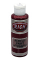 rich master akrilik boya 120 cc 154 bordo renk akrilik hobi boyası, 8682374019189, rich master akrilik boya 120 ml, Rich