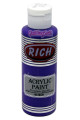 rich master akrilik boya 120 cc 166 mor renk akrilik hobi boyası, 8682374022318, rich master akrilik boya 120 ml, Rich