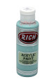 rich master akrilik boya 120 cc 175 gökyüzü renk akrilik hobi boyası, 8682374022387, rich master akrilik boya 120 ml, Rich