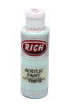 rich master akrilik boya 120 cc 187 bebek yeşili renk akrilik hobi boyası, 8682374022455, rich master akrilik boya 120 ml, Rich