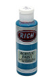 rich master akrilik boya 120 cc 190 turkuaz renk akrilik hobi boyası, 8691301900001, rich master akrilik boya 120 ml, Rich