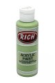 rich master akrilik boya 120 cc 196 su yeşili renk akrilik hobi boyası, 8682374016232, rich master akrilik boya 120 ml, Rich