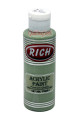 rich master akrilik boya 120 cc 197 nil yeşili renk akrilik hobi boyası, 8691301970004, rich master akrilik boya 120 ml, Rich