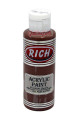rich master akrilik boya 120 cc 220 açık kahve renk akrilik hobi boyası, 8682374022646, rich master akrilik boya 120 ml, Rich