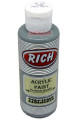 rich master akrilik boya 120 cc 228 füme renk akrilik hobi boyası, 8682374015778, rich master akrilik boya 120 ml, Rich