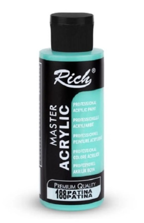 Rich Master Akrilik Boya 120 cc 188 Patina Renk Akrilik Hobi Boyası