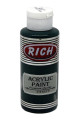 rich master akrilik boya 120 cc 218 nefti renk akrilik hobi boyası, 8682374022622, rich master akrilik boya 120 ml, Rich