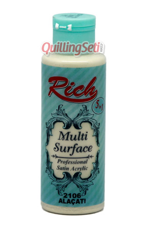 Rich Multi Surface 120 cc Akrilik Boya - Rich Alaçatı 2106 Hobi Boyası