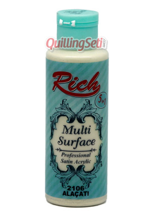 Rich Multi Surface 120 cc Akrilik Boya - Rich Alaçatı 2106 Hobi Boyası