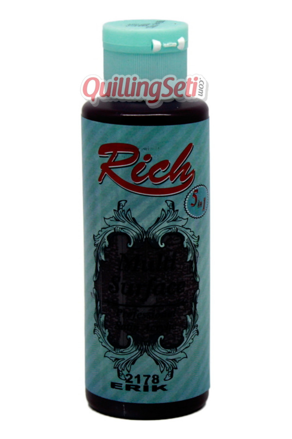 rich multi surface 120 cc akrilik boya - rich erik 2178 hobi boyası, rch-ms-2178, rich multi surface akrilik boya 120 ml, Rich