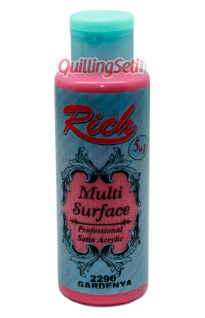 Rich Multi Surface 120 cc Akrilik Boya - Gardenya 2296 Hobi Boyası