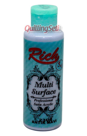 Rich Multi Surface 120 cc Akrilik Boya - Nane Şekeri Renk 2290 Hobi Boyası