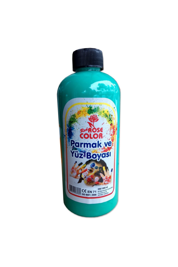yeşil renk parmak ve yüz boyası, pyb-0005, hobi boyaları, Quilling Seti