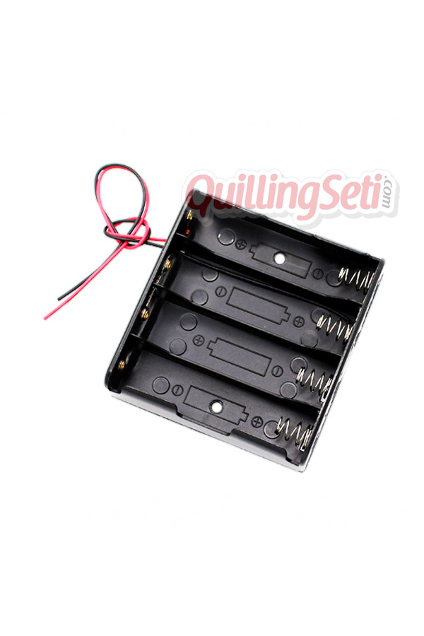 4 lü pil yatağı, pil yuvası, 8681471470001, i̇ş eğitimi malzemeleri, Quilling Seti