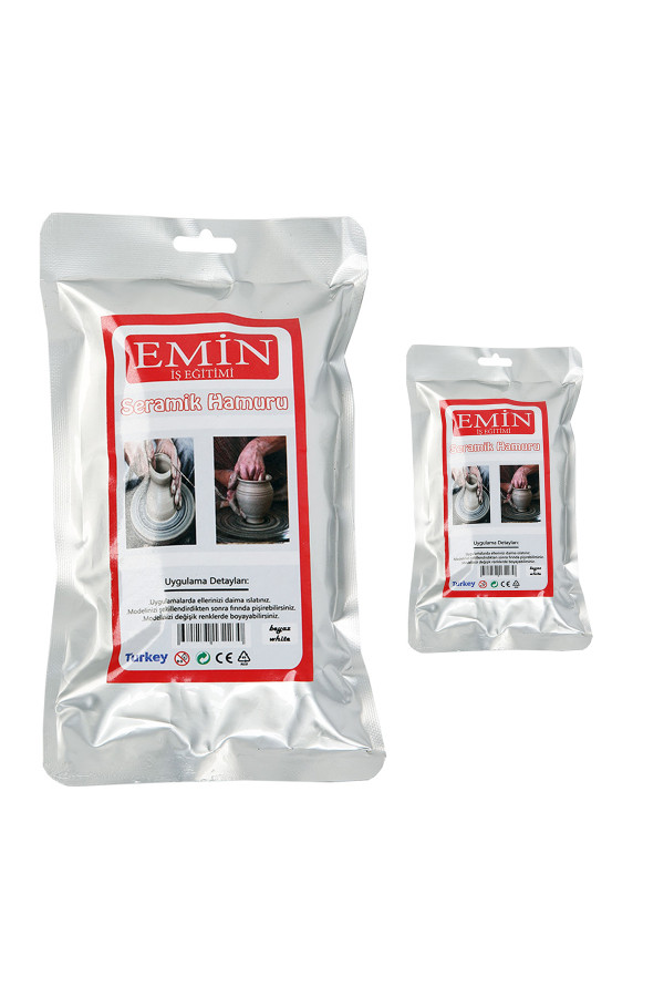beyaz kil (seramik) hamuru -250 gr, 8681277132506, i̇ş eğitimi malzemeleri, Quilling Seti