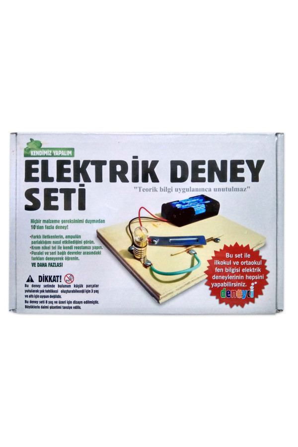 elektrik deney seti kutulu, edsk-hed-001