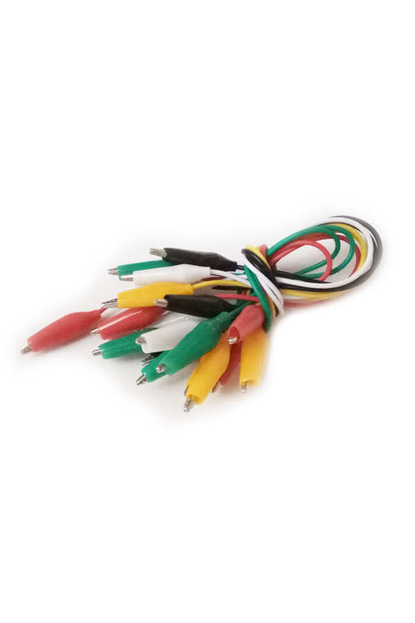 krokodil kablo karışık renkli 10lu set, 7692654494815, i̇ş eğitimi malzemeleri, Quilling Seti