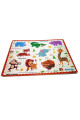 60 parça afrika hayvanları ahşap puzzle, ahap-60, oyunlar ve oyuncaklar, Quilling Seti