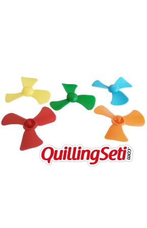 Quilling Seti Sanat Plastik Deney Motoru Pervanesi 10Lu