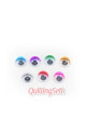 oynar göz  renkli 15 mm 2000 adetli, 8690001087302renkli15, eğitim gereçleri, Quilling Seti