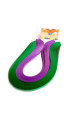 quilling kağıdı - koyu yeşil ve mor renk 200lü, qks-2025-5m, 5mm karışık renkli 200 adetli quilling kağıtları, Quilling Seti
