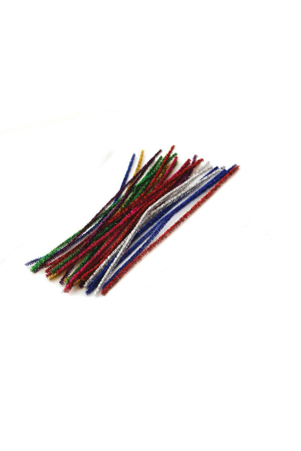 quilling seti renkli simli şönil 100 adetli paket, hh-şnl-0100, ofis - kırtasiye ürünleri, Quilling Seti
