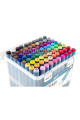 rich art-x sketch marker duo marker 80 renk set çift uçlu su bazlı boyama kalemi, 7282374180513, boya kalemi, keçeli kalem, hobi kelemi, marker kalem,  Rich