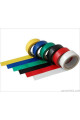 elektrik bandı, i̇zole bant, 5 renk, 5 adet, elkbd-5ad-5665, bant ve yapıştırıcılar