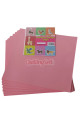 origami kağıdı - origami 20x20cm 100 adetli pembe renkli origami kağıt yapım seti, 8509990014506, origami kağıtları, Quilling Seti