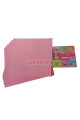 origami kağıdı - origami 20x20cm 100 adetli pembe renkli origami kağıt yapım seti, 8509990014506, origami kağıtları, Quilling Seti