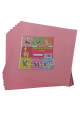 origami kağıdı - origami 20x20cm 100 adetli pembe renkli origami kağıt yapım seti, 8509990014506, origami kağıtları, Quilling Seti