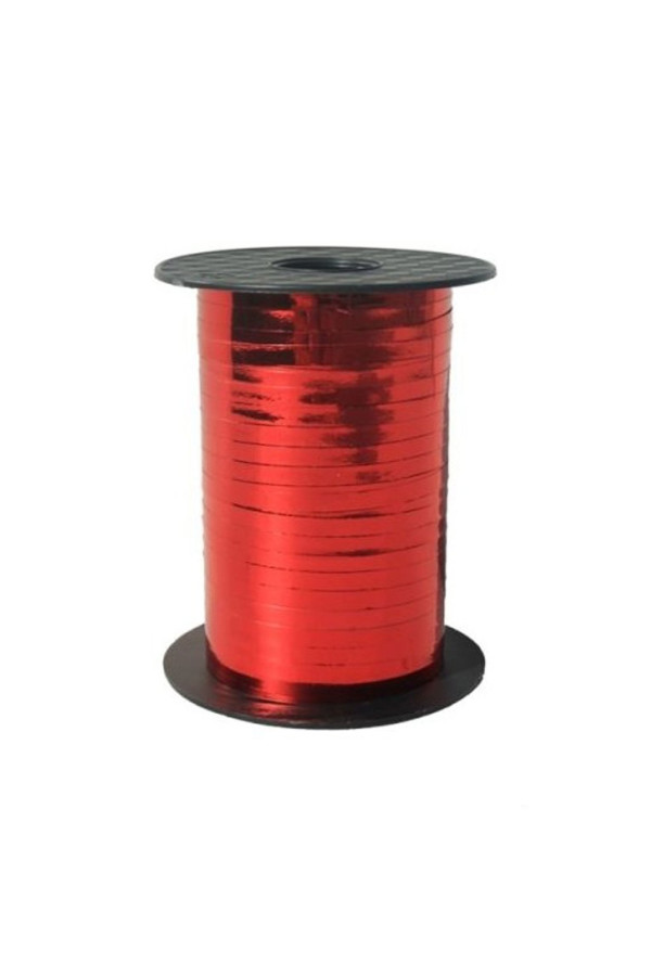 metalik kırmızı renk rafya, rfy-mtlk-krmz-8x200, kutlama parti malzemeleri