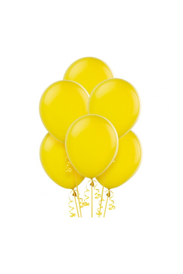 sarı renk balon, srbln-00010, kutlama parti malzemeleri